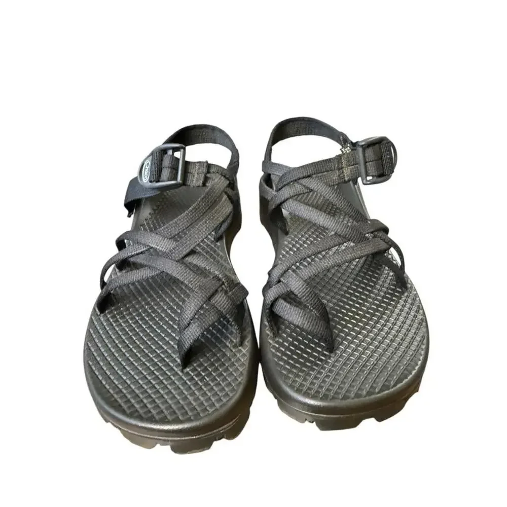 Vintage y2k Chaco ZX2 Unaweep Black Sandal Women size 6